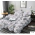Lenjerie de pat dublu din Bumbac FINET, pentru 2 persoane, 6 piese, Cearceaf de pat 230 x 250cm, MLL-076