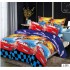 Lenjerie de pat dublu din Bumbac FINET, pentru 2 persoane, 6 piese, Cearceaf de pat 230 x 250cm, MLL-085