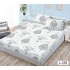 Husa de pat dublu cu elastic si 2 fete de perna 180x200cm, Pat 2 Persoane 52x80cm, MKK-02