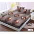 Husa de pat dublu cu elastic si 2 fete de perna 180x200cm, Pat 2 Persoane 52x80cm, MKK-019