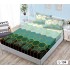 Husa de pat dublu cu elastic si 2 fete de perna 180x200cm, Pat 2 Persoane 52x80cm, MKK-025