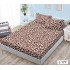 Husa de pat dublu cu elastic si 2 fete de perna 180x200cm, Pat 2 Persoane 52x80cm, MKK-031