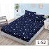 Husa de pat dublu cu elastic si 2 fete de perna 180x200cm, Pat 2 Persoane 52x80cm, MKK-032
