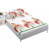 Husa de pat dublu cu elastic si 2 fete de perna 180x200cm, Pat 2 Persoane 50x70cm, MK-002
