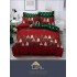 Lenjerie pat 1 PERSOANA, BUMBAC FINET, 4 piese, X-Mass Collection Jojo Home JC1P20
