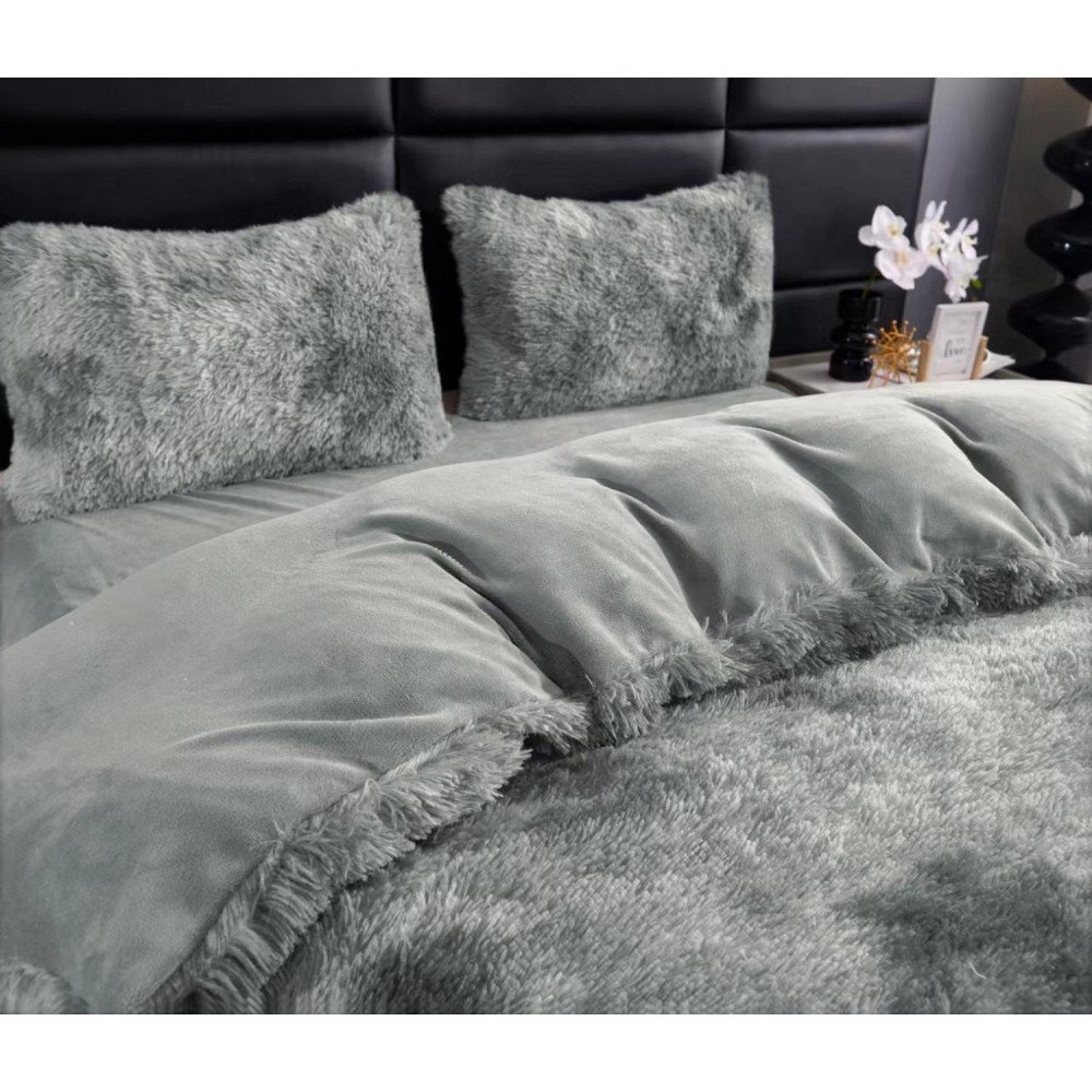 Lenjerie de pat dublu Cocolino 4 piese, Super Pufoasa LFS2 LENJERII COCOLINO FLUFFY 4 PIESE