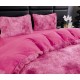 Lenjerie de pat dublu Cocolino 4 piese, Super Pufoasa LFS8 LENJERII COCOLINO FLUFFY 4 PIESE