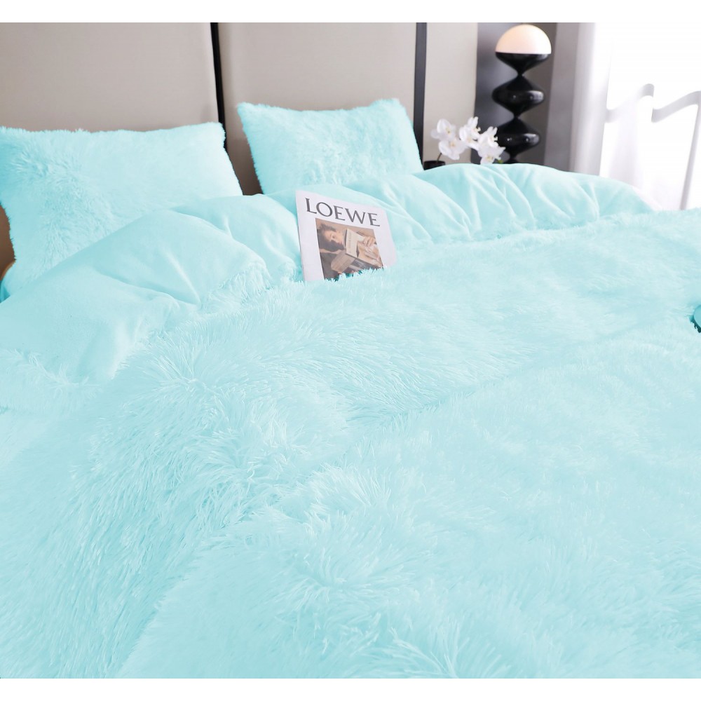 Lenjerie de pat dublu Cocolino 4 piese, Super Pufoasa LFS11 LENJERII COCOLINO FLUFFY 4 PIESE