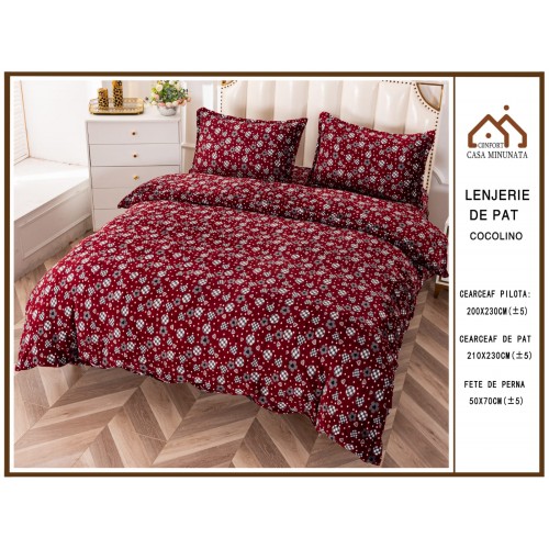 Lenjerie de pat cocolino 4 piese LCP10