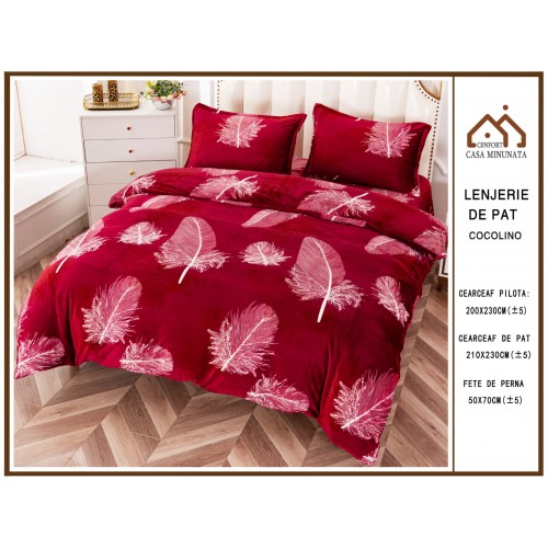 Lenjerie de pat cocolino 4 piese LCP11