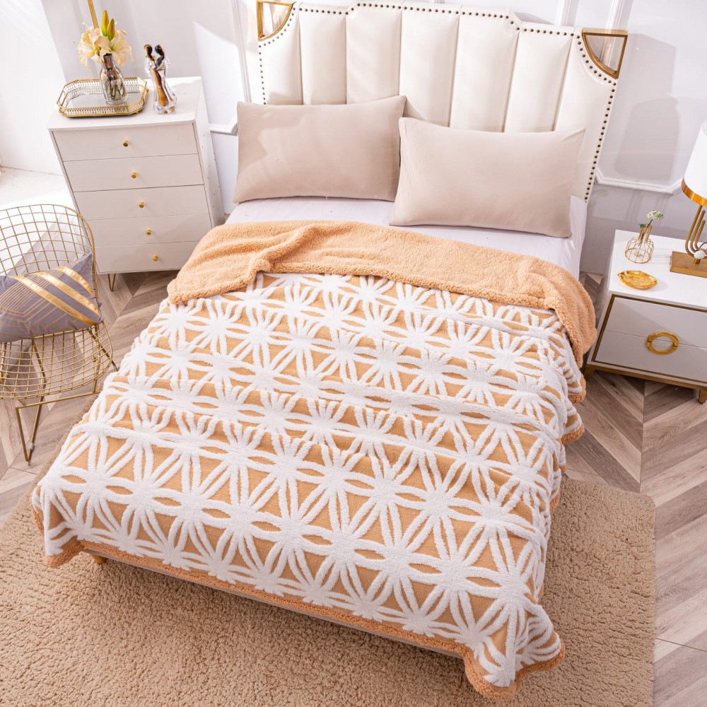 Patura CoCoLiNo Serpuit cu blanita, tip Tricotaj impletit, 200x230cm,Pptk9 PATURI CU BLANITA TIP TRICOTAJ