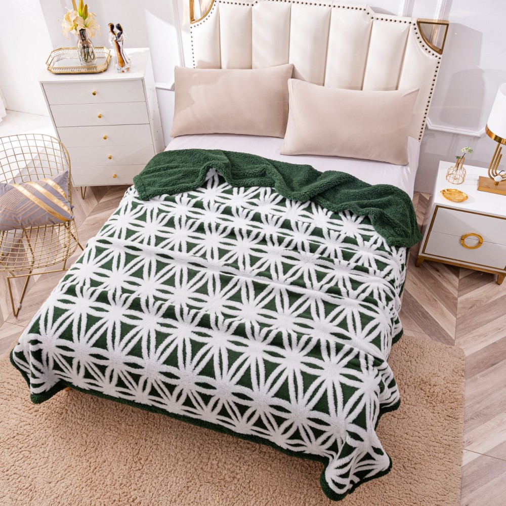 Patura CoCoLiNo Serpuit cu blanita, tip Tricotaj impletit, 200x230cm,Pptk23 PATURI CU BLANITA TIP TRICOTAJ