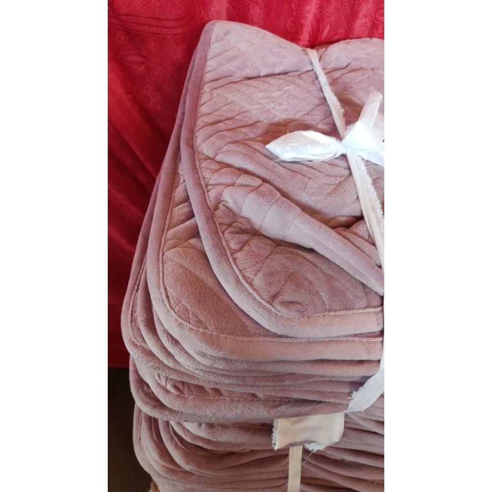 Huse/Topper pentru saltea cu elastic 140x200 HTI3 Huse catifea TOPPER pt saltea cu elastic 140x200