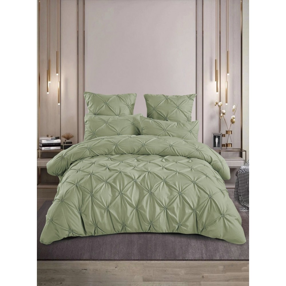 Lenjerie Pat Simpla, Bumbac Finet Premium, LF6PPP9 Lenjerii finet 6 piese uni pliuri 3d