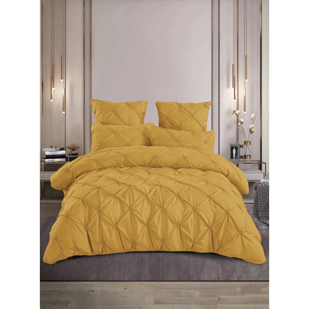 Lenjerie Pat Simpla, Bumbac Finet Premium, LF6PPP10 Lenjerii finet 6 piese uni pliuri 3d