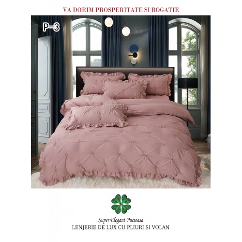 Lenjerie Pat Simpla, Bumbac Finet Premium, LF6PPPY2