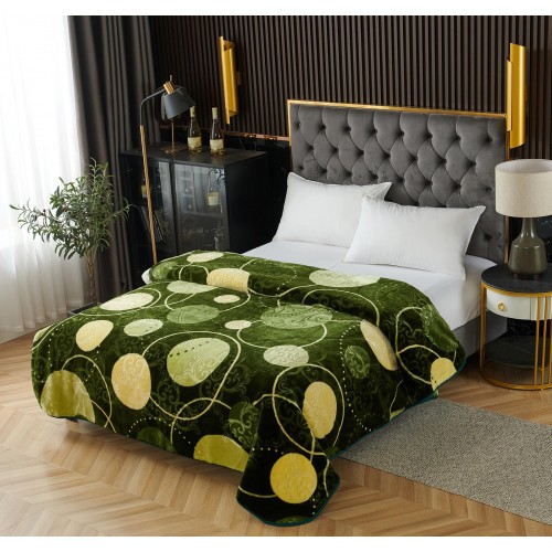 Patura groasa 200X240cm, culoare uni, gofrata PGI17
