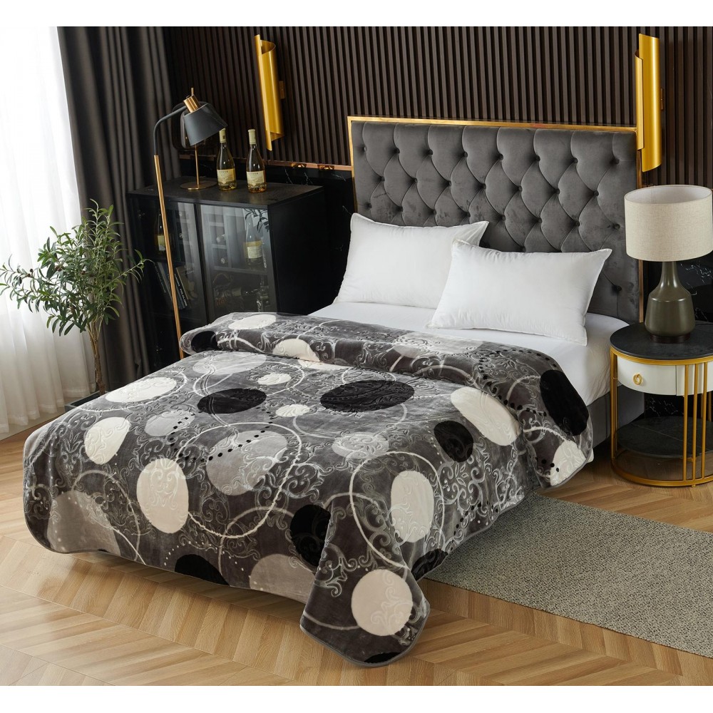 Patura groasa 200X240cm, culoare uni, gofrata PGI23 PATURI GROASE GROFATE