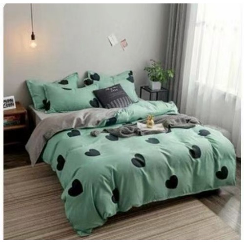 Lenjerie de pat 4 Piese Bumbac finetat OTL3