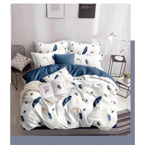 Lenjerie de pat 4 Piese Bumbac finetat OTL6