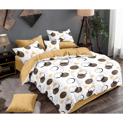 Lenjerie de pat 4 Piese Bumbac finetat OTL7