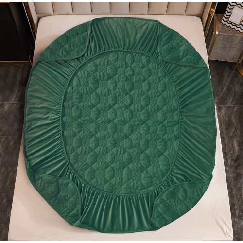 Huse/Topper pentru saltea cu elastic 140x200 HTJ1406 Huse catifea TOPPER pt saltea cu elastic 140x200