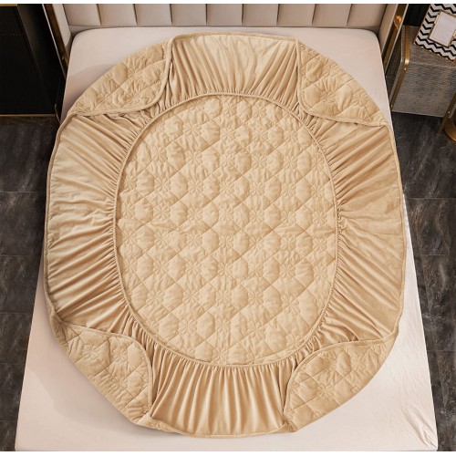 Huse/Topper pentru saltea cu elastic 140x200 HTJ1409 Huse catifea TOPPER pt saltea cu elastic 140x200