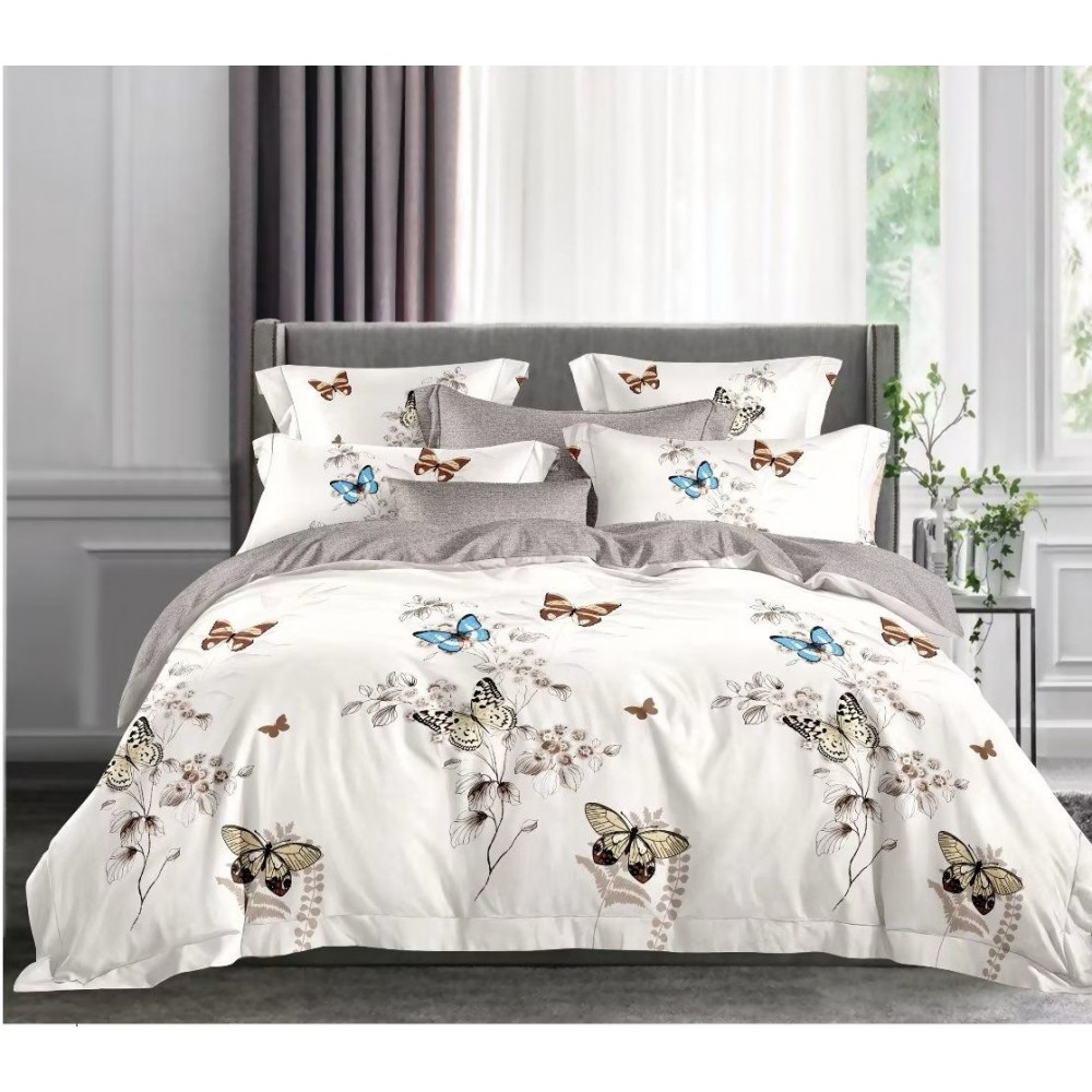 Lenjerie de pat 4 Piese Bumbac finetat OTL13 Oferta Trio