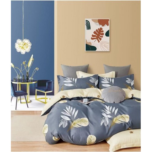 Lenjerie de pat 4 Piese Bumbac finetat OTL15
