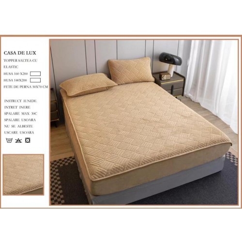 Huse/Topper pentru saltea cu elastic 160x200