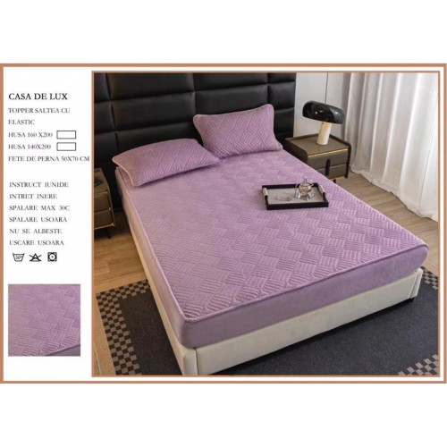 Huse/Topper pentru saltea cu elastic 160x200