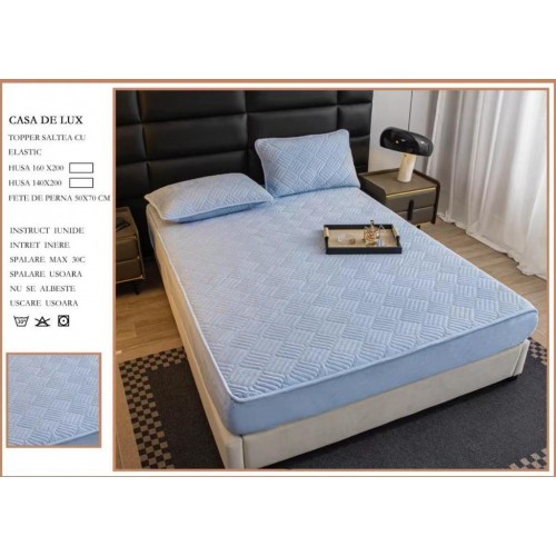 Huse/Topper pentru saltea cu elastic 160x200