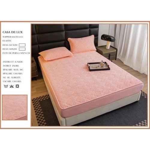 Huse/Topper pentru saltea cu elastic 160x200