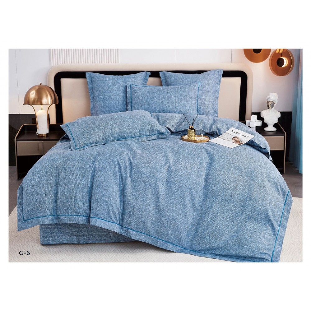 Lenjerie de pat bumbac finet Luxury – 6 piese LF6PC83 Lenjerii din finet 6 piese