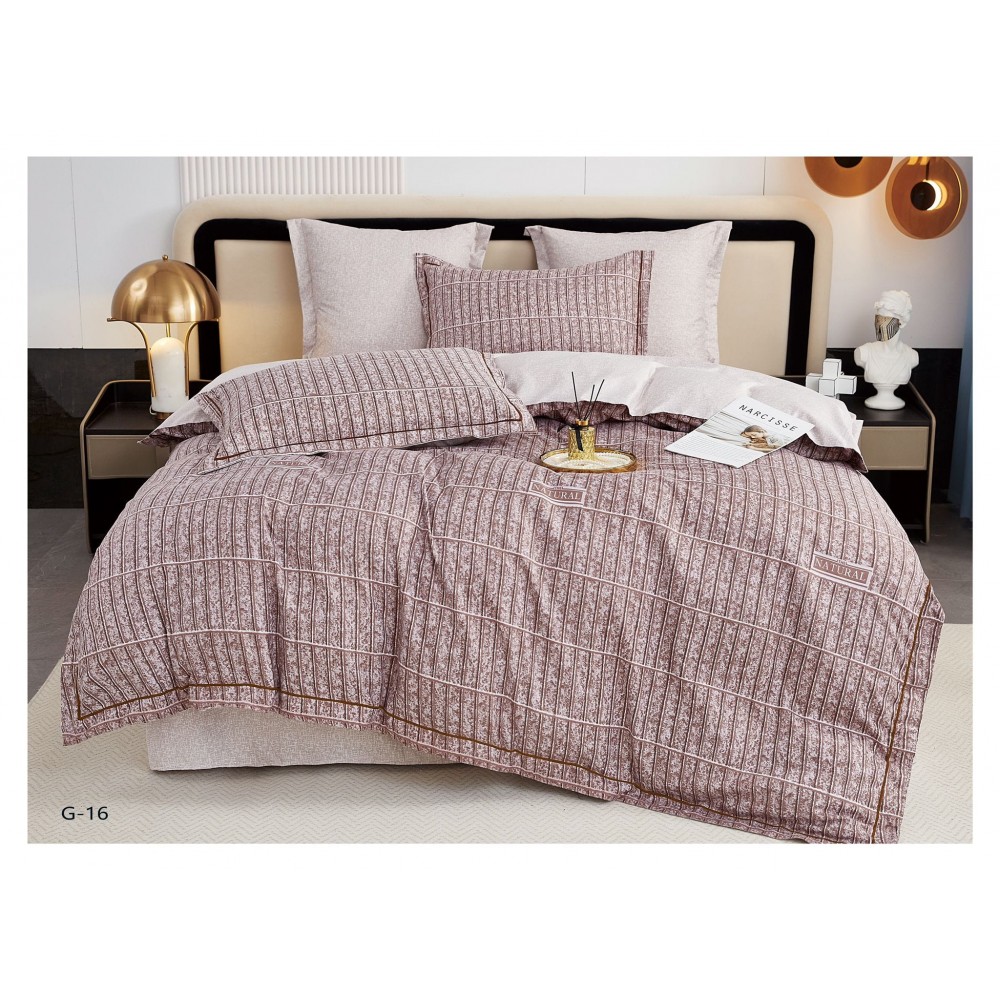 Lenjerie de pat bumbac finet Luxury – 6 piese LF6PC90 Lenjerii din finet 6 piese