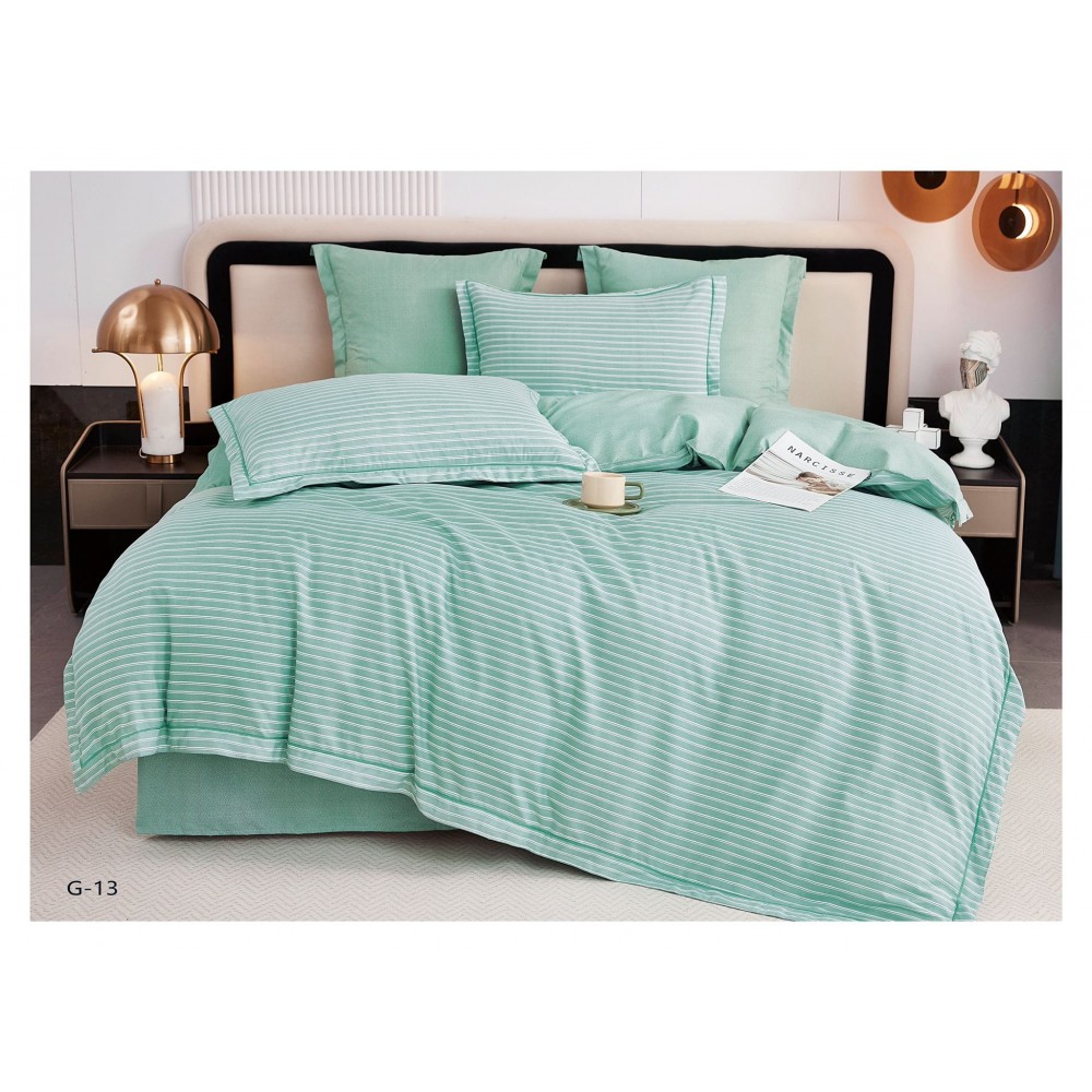 Lenjerie de pat bumbac finet Luxury – 6 piese LF6PC91 Lenjerii din finet 6 piese