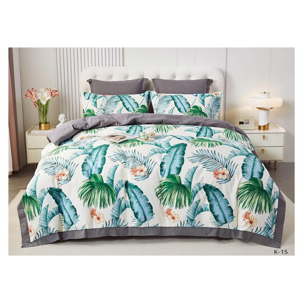Lenjerie de pat bumbac finet Luxury – 6 piese LF6PC96 Lenjerii din finet 6 piese