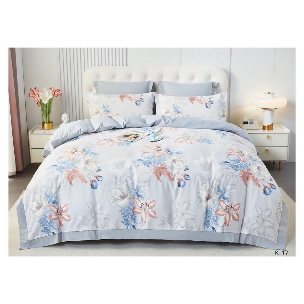 Lenjerie de pat bumbac finet Luxury – 6 piese LF6PC97 Lenjerii din finet 6 piese