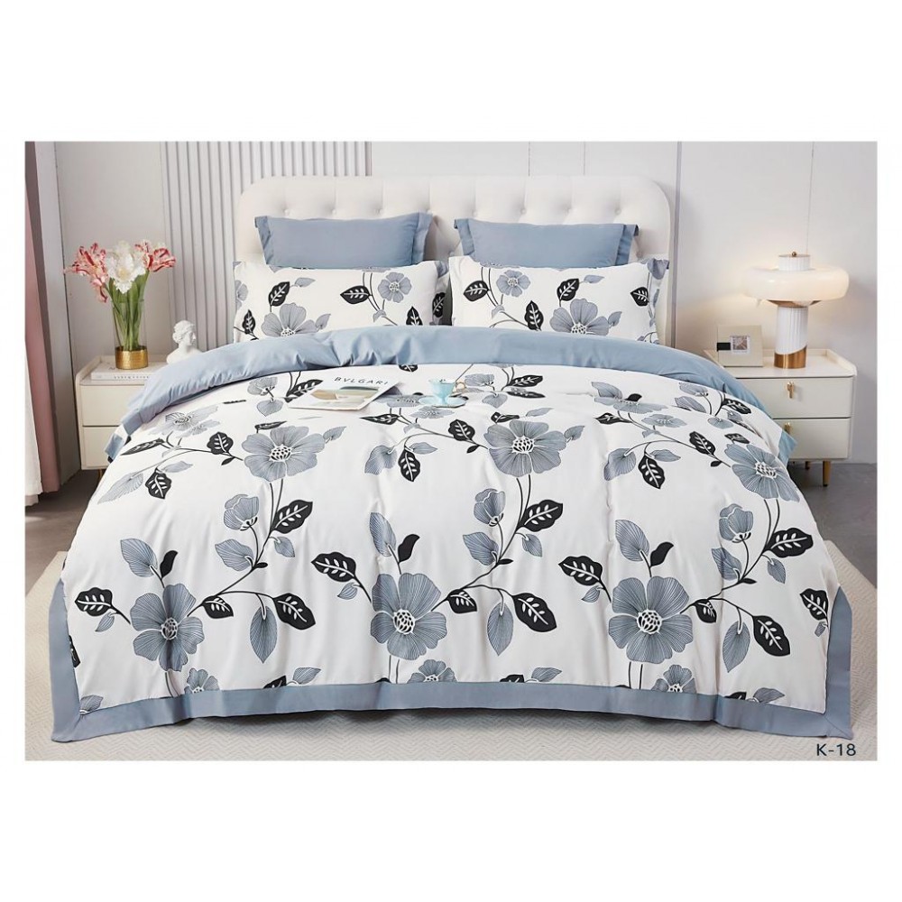 Lenjerie de pat bumbac finet Luxury – 6 piese LF6PC105 Lenjerii din finet 6 piese
