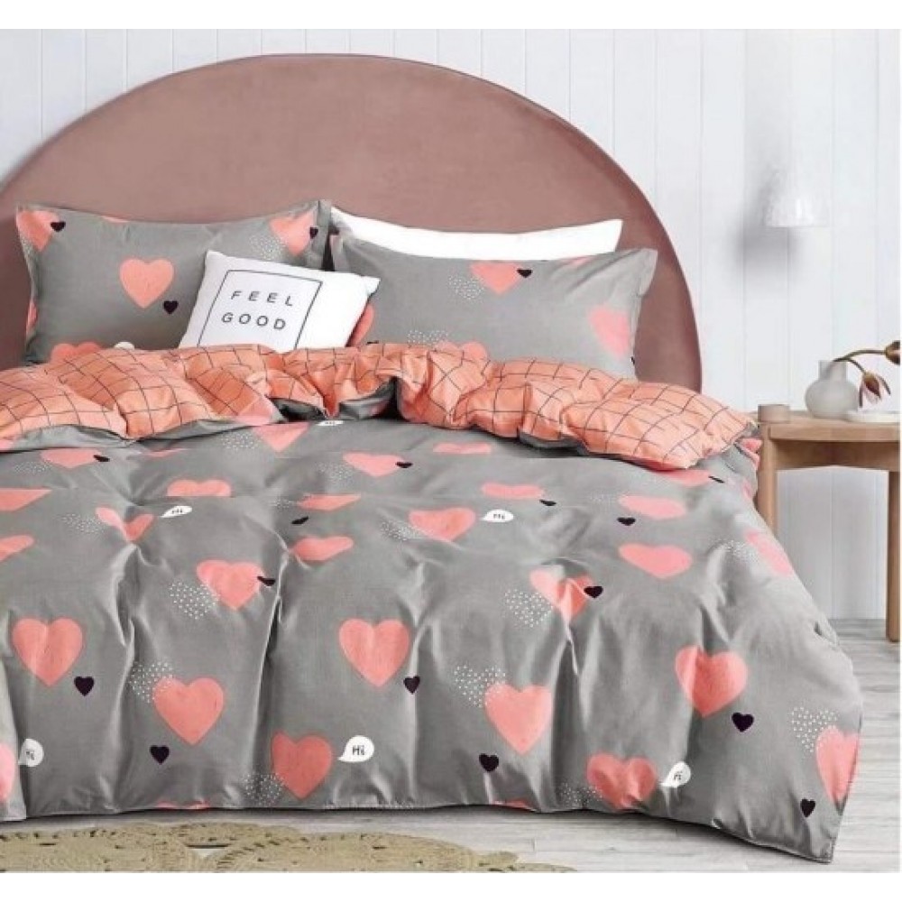 Lenjerie de pat 4 Piese Bumbac finetat OTL43 Oferta Trio