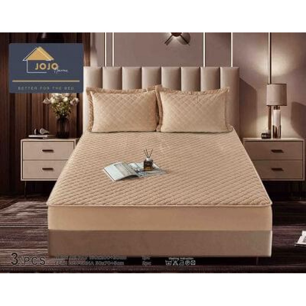 Huse/Topper pentru saltea cu elastic 160x200 Huse catifea TOPPER pt saltea cu elastic 160x200