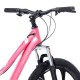 Bicicletă Caraiman, roți 24 sau 26 inch, cadru oțel, frâne pe disc, ROZ, TBA2 BICICLETE ADULTI