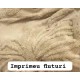 Pătura Cocolino 1200gr, 200x230cm, fluturi 3D în relief, BEJ , PC3DP7 Paturi cocolino grofate