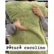 Pătura Cocolino 1200gr, 200x230cm, fluturi 3D în relief, VERDE , PC3DP9 Paturi cocolino grofate