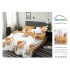 Lenjerie de Pat din Finet cu 2 Fete, 6 Piese, Pat 2 Persoane, LF6PSKY60