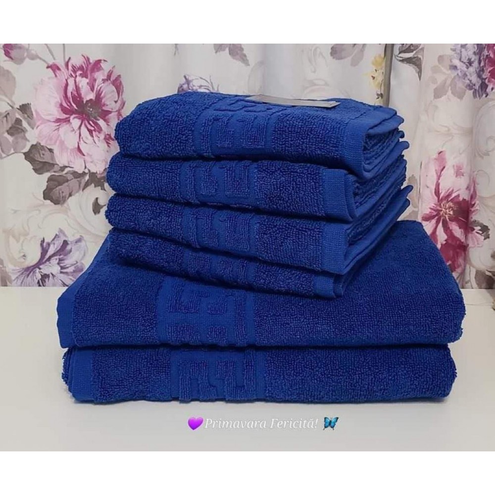 Set mix 6 bucati prosoape MODEL GRECESC  100% bumbac GR8 PROSOAPE