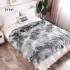 Pătură catifelată cocolino-MATERIAL GROS GROFAT pentru pat dublu COD: PGFD6