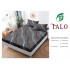 Husa Finet Elastic 160x200 + 2 Fete de perna 50x70 HFS5