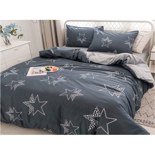 Lenjerie de pat 4 Piese Bumbac finetat OTL64