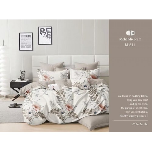 Lenjerie de pat 4 Piese Bumbac finetat OTL79
